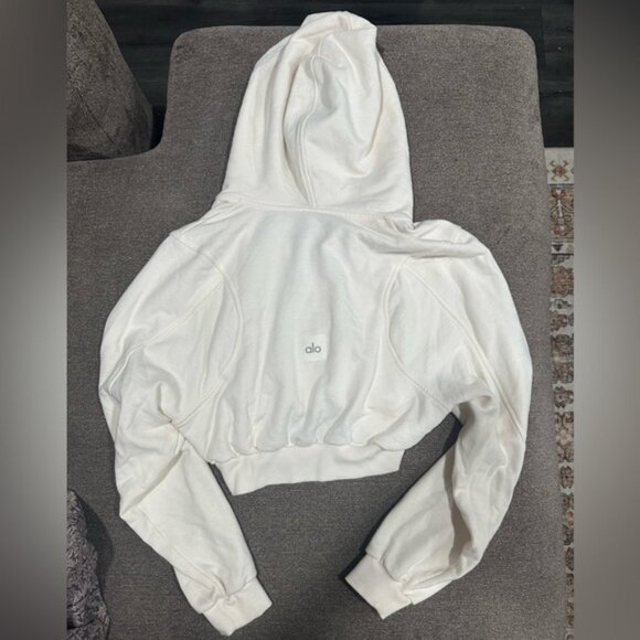 ALO Women's Sweet Escape Zip Up Hoodie - Picture 4 of 4